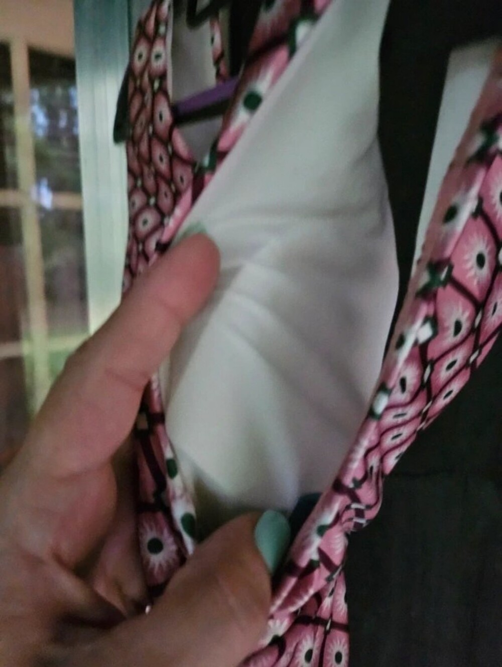 Shade & Shore Bright Neon Pink Crochet Push-Up Bikini - Picture 7 of 7
